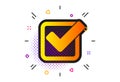 Check icon. Approved Tick sign. Vector