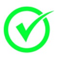 Check icon vector. check mark icon. check list button icon Royalty Free Stock Photo