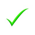 Check icon vector. check mark icon. check list button icon Royalty Free Stock Photo