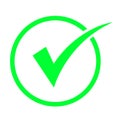 Check icon vector. check mark icon. check list button icon Royalty Free Stock Photo