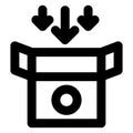Check, install  Icon vector icon which can be easily modified or edited Royalty Free Stock Photo