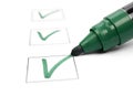 Check list Royalty Free Stock Photo