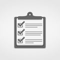 Check List Icon Royalty Free Stock Photo