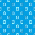 Check list pattern vector seamless blue