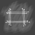 Check list vector icon. Hand drawn task list with check marks and check boxes . Royalty Free Stock Photo