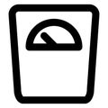 Check, machine Bold Vector Icon which can be easily edited or modified