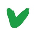 check mark choose vote approved correct ok tick green