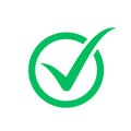 Check mark symbol, check box icon Royalty Free Stock Photo