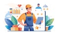 Check online directories and review platforms to find local handymen with positive ratings and client testimonials