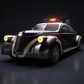Evil Empire-themed Police Car Concept Art
