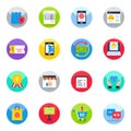 Pack of Shopping and Purchase Flat Icons