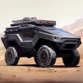 Suv Concept Art Inspired By Star Wars\' Evil Empire