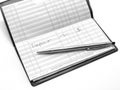 Check Register - Deposit Royalty Free Stock Photo
