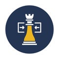 Check rook, chess Vector icon which can easily modify