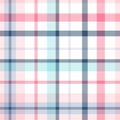 Check seamless pattern. Checks plaid softness color. Repeating tartan design. Repeated scottish flannel. Madras fabric prints Royalty Free Stock Photo