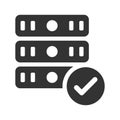 Check Storage icon Royalty Free Stock Photo