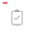 Check test icon vector design isolated