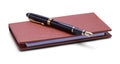 Checkbook and Fountain Pen Royalty Free Stock Photo