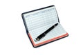 Checkbook Registry Blank Royalty Free Stock Photo