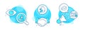 Checkbox, Water drop and Nurse icons set. Calendar sign. Approved, Serum oil, Medicine pill. Calculator device. Vector