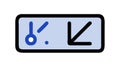 Checked checkbox and cursor icon selection input graphic , vector design Generative AI Royalty Free Stock Photo