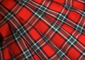Checked fabric Royalty Free Stock Photo