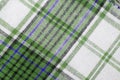 Checked fabric tecture Royalty Free Stock Photo