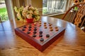 Checker Board in the Recreation Room