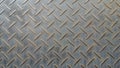 Checker plate floor surface