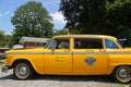 Checker Taxi Cab produced by the Checker Motors Corporation in Hewitt, NJ. Royalty Free Stock Photo