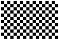 Checkerboard. Black and white background for checker and chess. Square pattern with grid. Checkered floor, board and table. Flag