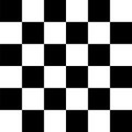 Checkerboard. black and white background for checkers and chess featuring a square pattern with a grid. The checkered floor, board Royalty Free Stock Photo