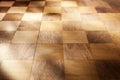 Checkerboard Chessboard Wood Background Royalty Free Stock Photo