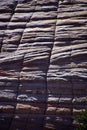 Checkerboard pattern of cross current sandstone layers