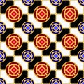 Checkerboard seamless pattern