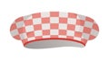 Checkered Chef\'s Bandana Hat Icon, Classic Culinary Style, vector design Generative AI Royalty Free Stock Photo