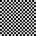 Checkered chess black white shadow design