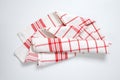 Checkered dishtowel Royalty Free Stock Photo