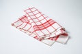 Checkered dishtowel Royalty Free Stock Photo