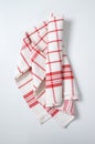 Checkered dishtowel Royalty Free Stock Photo