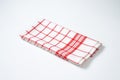 Checkered dishtowel Royalty Free Stock Photo