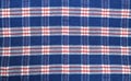 Checkered fabric plaid texture. Traditional Scottish pattern. Cloth background Royalty Free Stock Photo