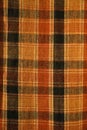 Checkered fabric texture background.