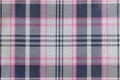 Checkered fabric texture. Royalty Free Stock Photo