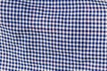 Checkered fabric texture. Cloth background Royalty Free Stock Photo