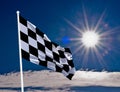 Checkered Flag Royalty Free Stock Photo