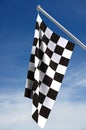 Checkered flag Royalty Free Stock Photo