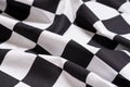 A checkered flag background - motor racing - symbol for winning