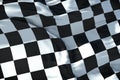 Checkered flag, end race background, formula one competition