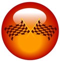 Checkered flag icon Royalty Free Stock Photo
